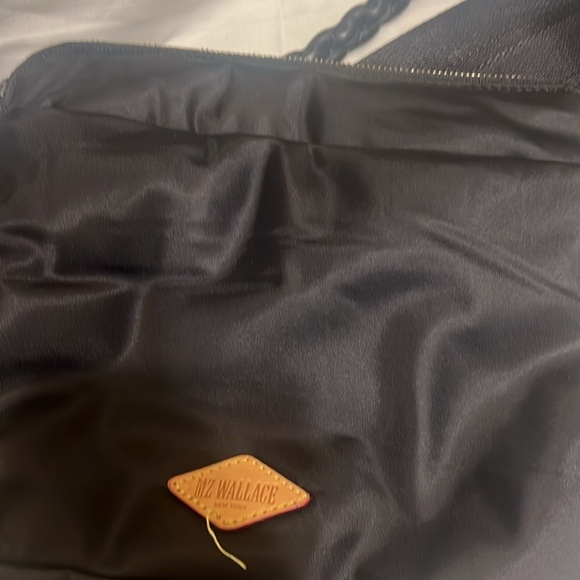 MZ Wallace Black Messenger Bag with Ruched Detailing - Please see all photos! - Picture 6 of 12